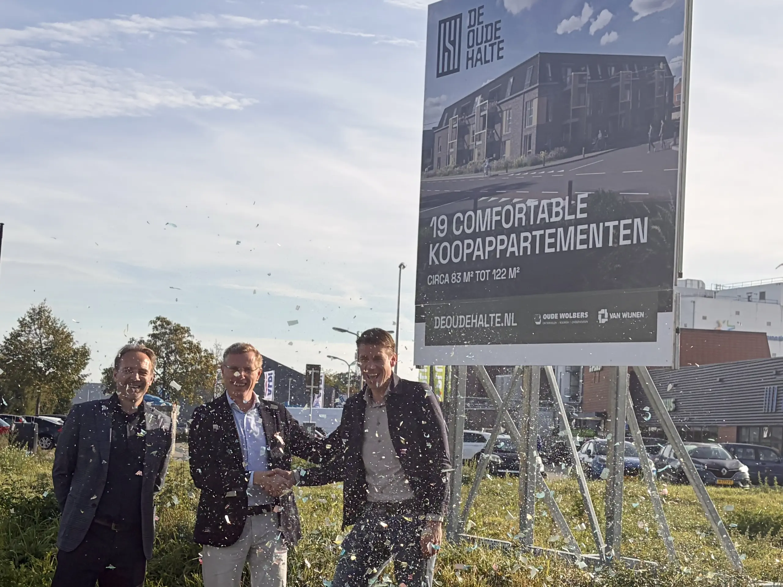 261015 Onthulling bouwbord Oude Halte Borculo